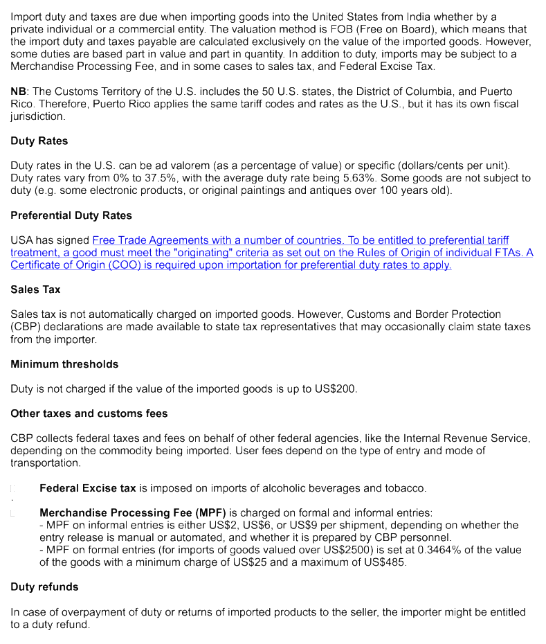 Courier to USA from Bangalore India Parcel 2 United States